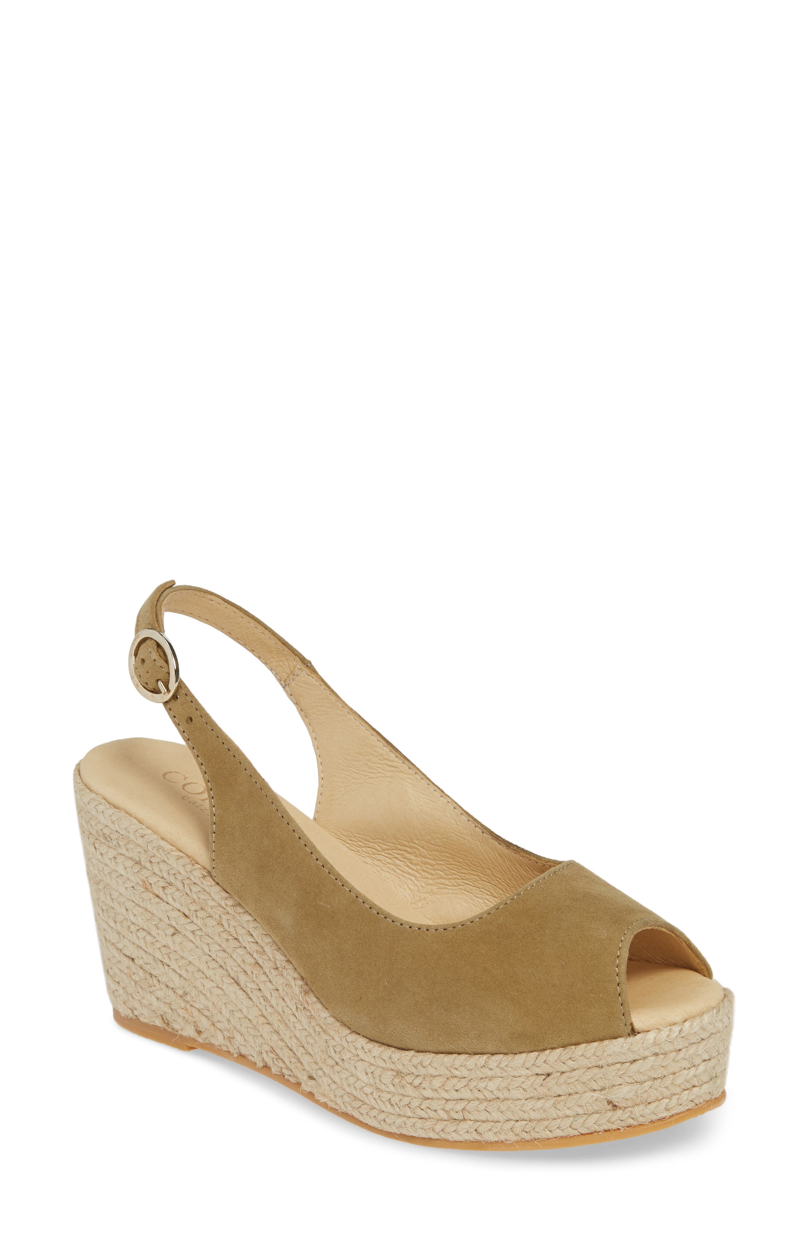 Cordani Evan Espadrille Sandal - Green