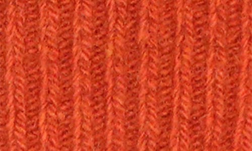 Shop Portolano Cashmere Beanie In Rust