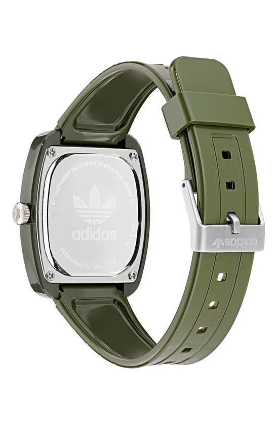 Shop Adidas Originals Ao Bracelet Watch In Green