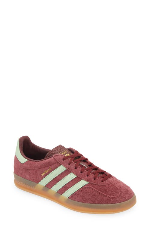 Adidas Originals Adidas Gazelle Sneaker In Red/ Green Spark/ Gum 3