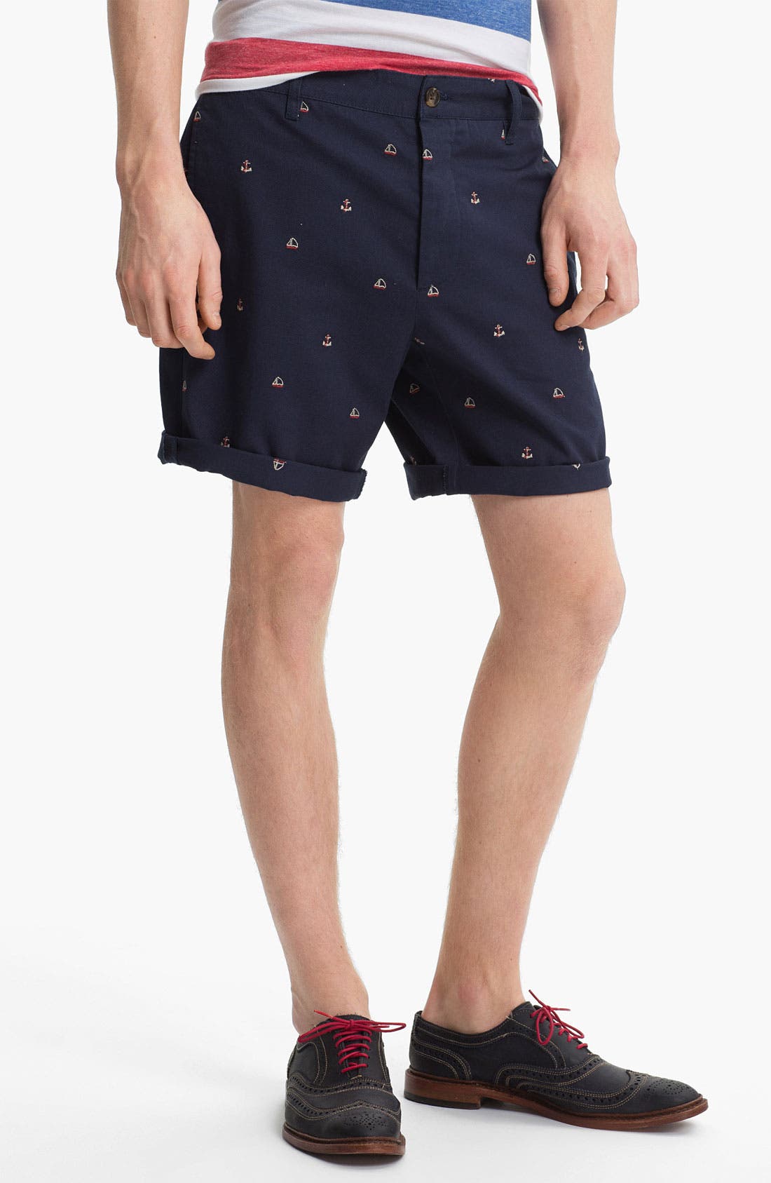 Topman 'Anchor Boat' Shorts Nordstrom