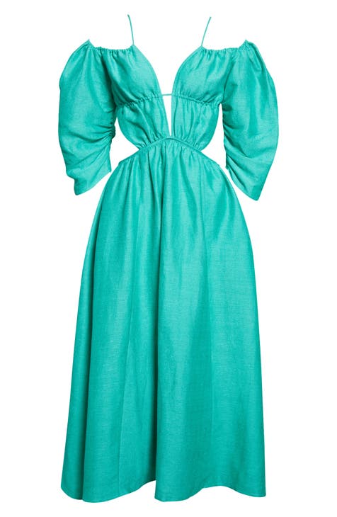 Women's Linen Blend Dresses | Nordstrom
