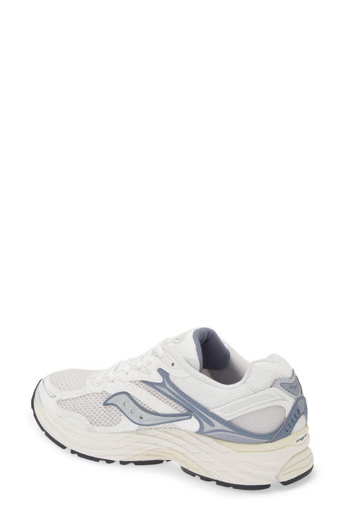 Saucony Gender Inclusive Progrid Omni 9 Sneaker In Ivory/blue