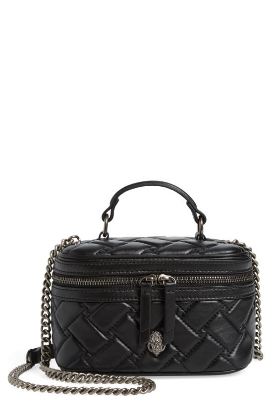 Elisabetta Franchi Black Butter Striped Handbag | ModeSens