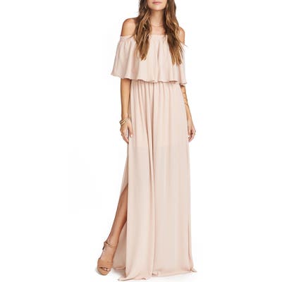 Show Me Your Mumu Hacienda Convertible Gown, Pink