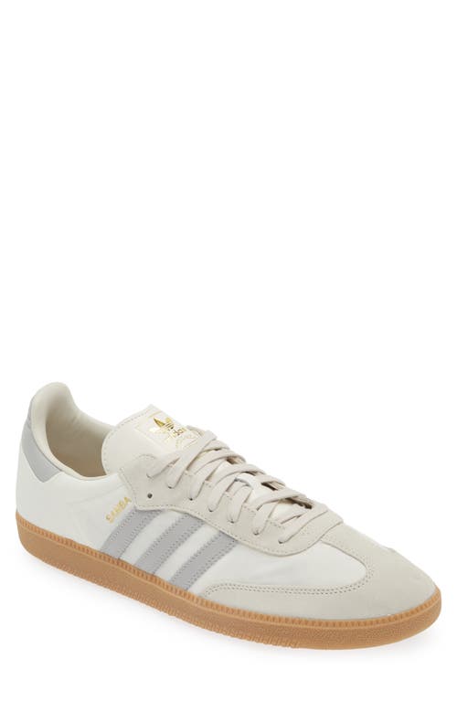 Shop Adidas Originals Adidas Gender Inclusive Samba Og Sneaker In Off White/grey Two/alumina