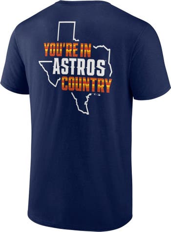 FANATICS Men's Fanatics Branded Navy Houston Astros Iconic Bring It T-Shirt