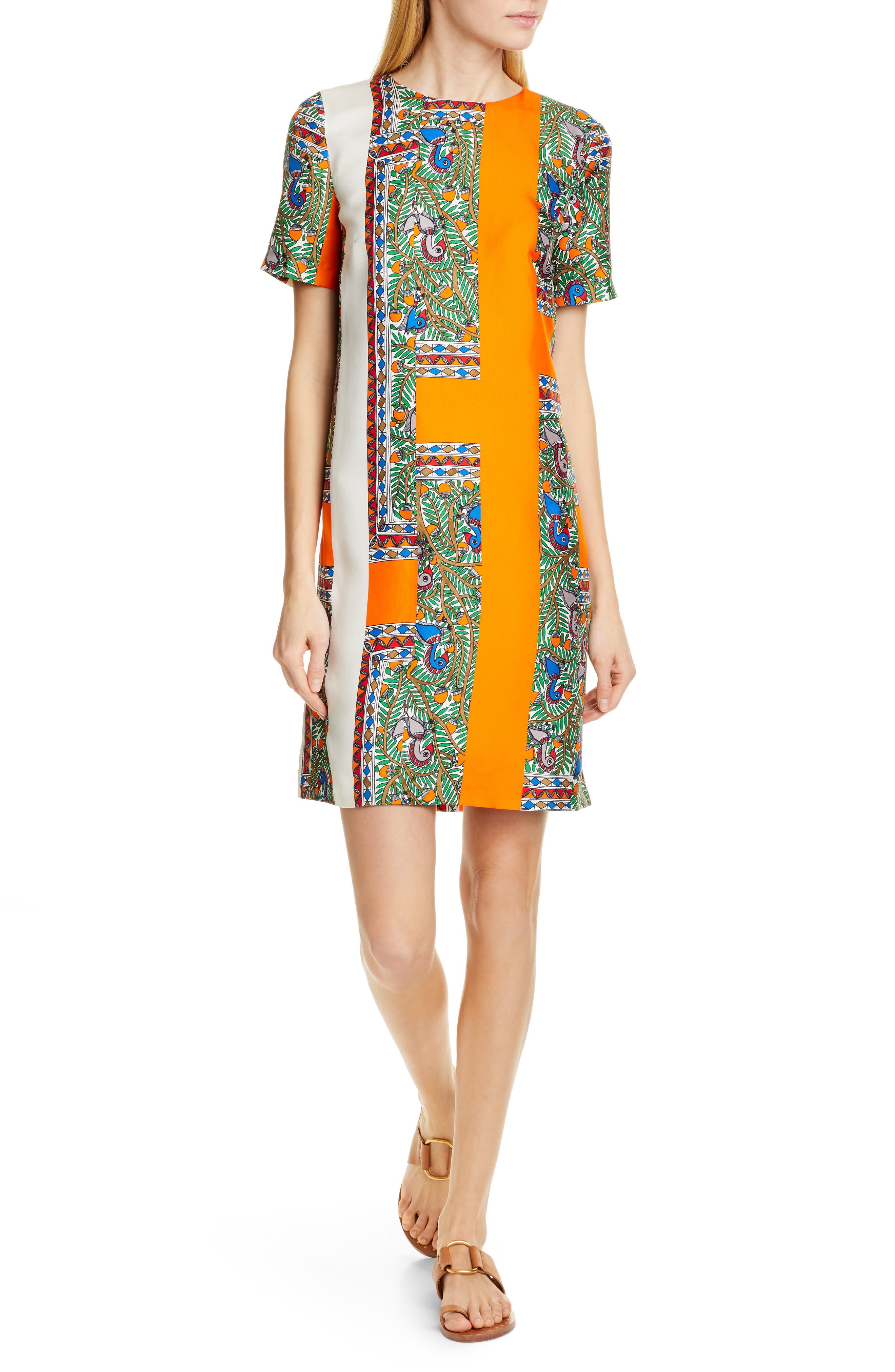 tory burch shift dress