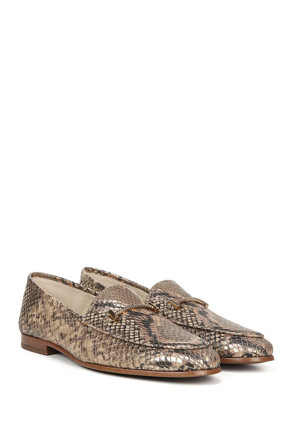 sam edelman snakeskin loafers