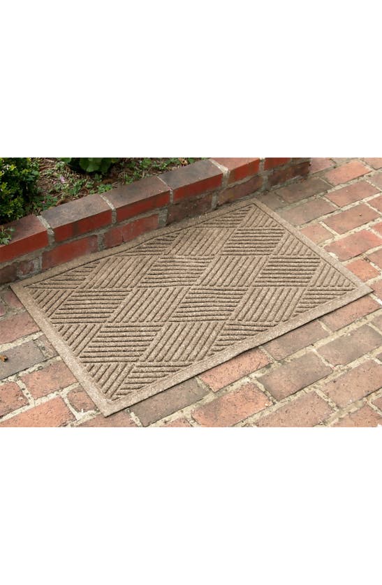 Bungalow Flooring Waterhog Diamonds Floor Mat In Camel