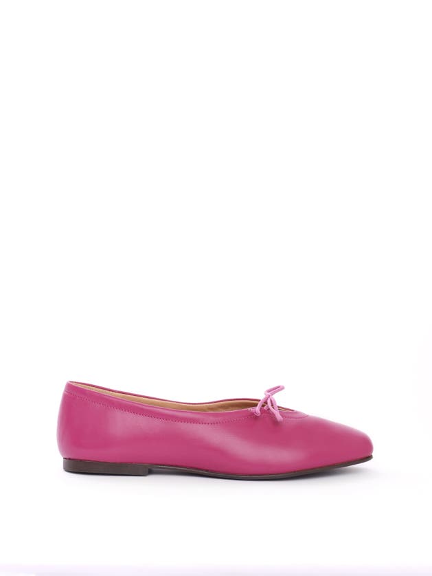 Shop Maguire Prato Ballerina In Mauve With Pink Laces