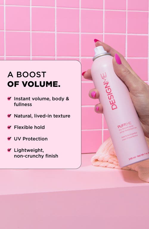 Design.me Designme Puff.me Dry Texture Spray In No Color