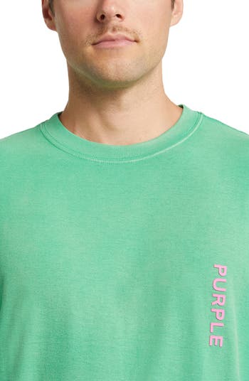 PURPLE BRAND Tie Dye Logo Graphic T-Shirt