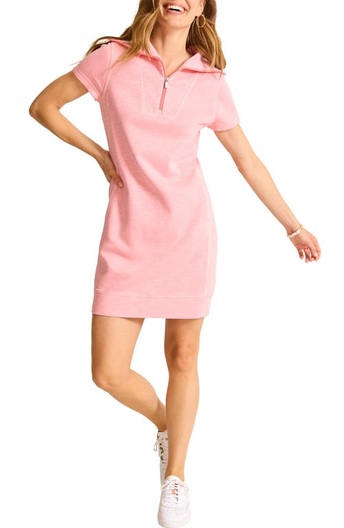 Shop Tommy Bahama Tobago Bay Half Zip Dress In Bikini