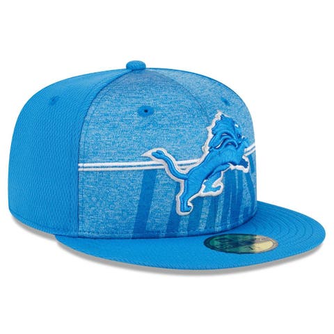 Detroit Lions 2023 Training 9FIFTY Snapback Hat, Blue, NFL by New Era