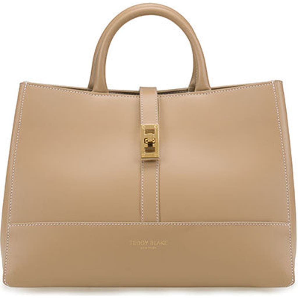 Teddy Blake Lola Vitello 12" In Light Beige
