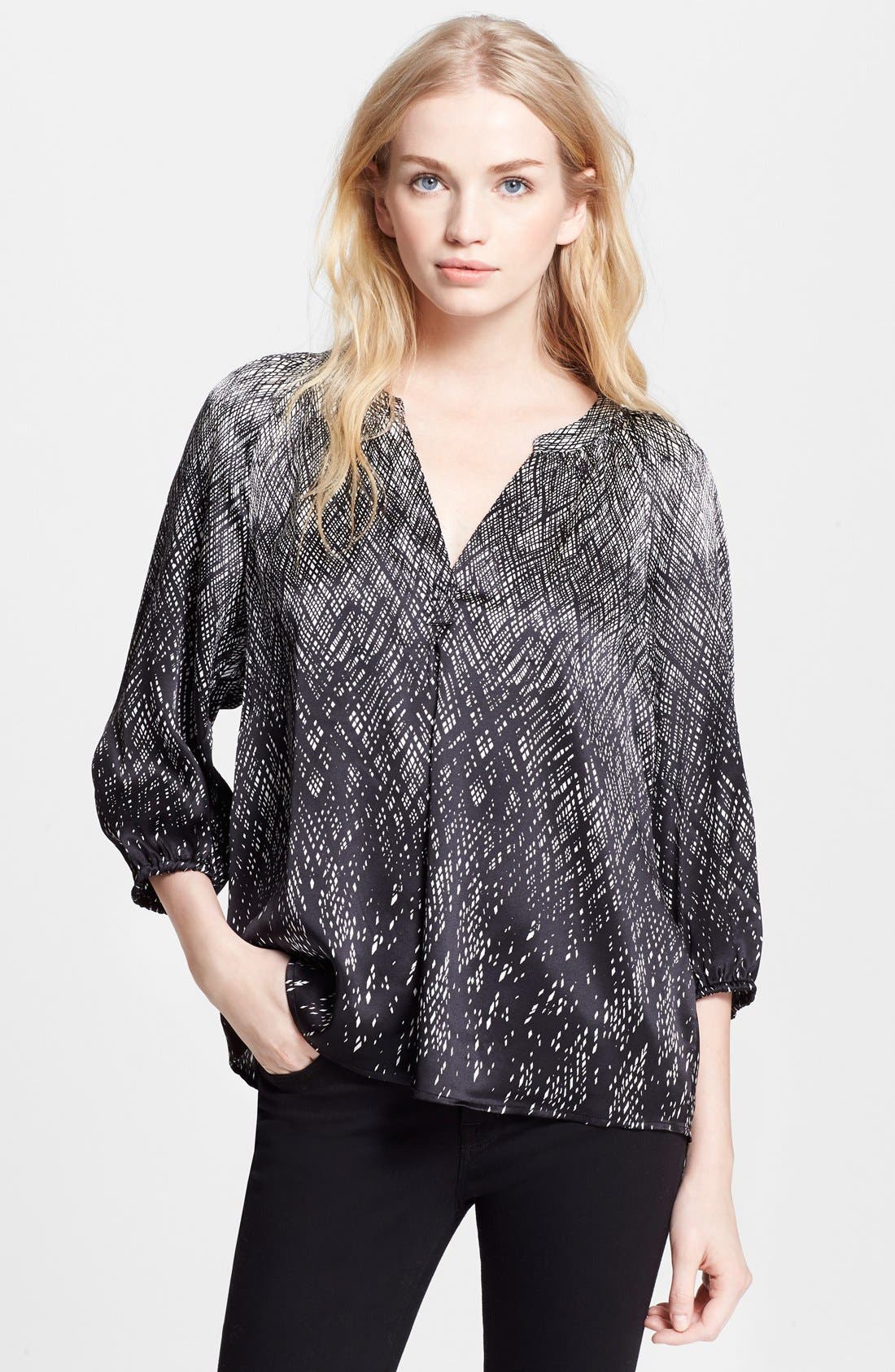 Joie 'Addie B' Print Silk Shirt | Nordstrom