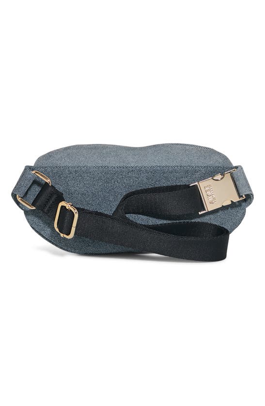 Shop Aimee Kestenberg Milan Leather Belt Bag In Denim Leather