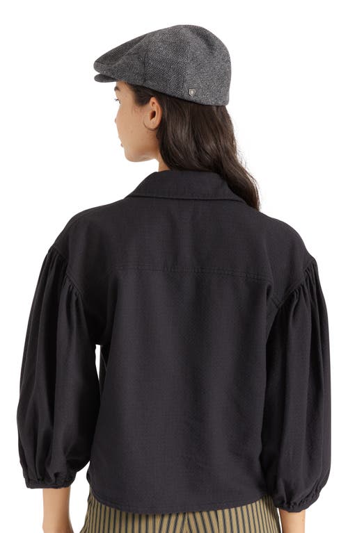 BRIXTON BRIXTON HOOLIGAN HERRINGBONE DRIVING CAP