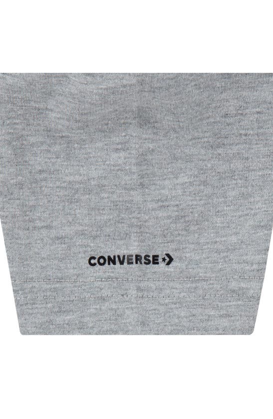 Shop Converse Kids' T-shirt & Shorts Set In Black
