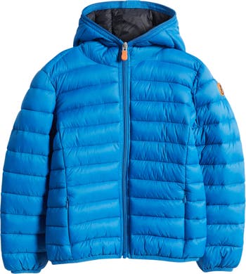 Kids Donny Hooded Nylon Puffer Jacket