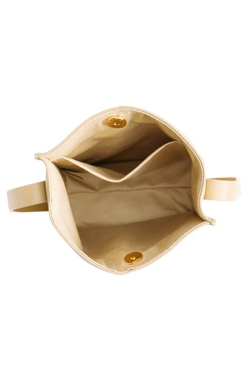 Marni Small Museo Leather Crossbody Bag In Tan