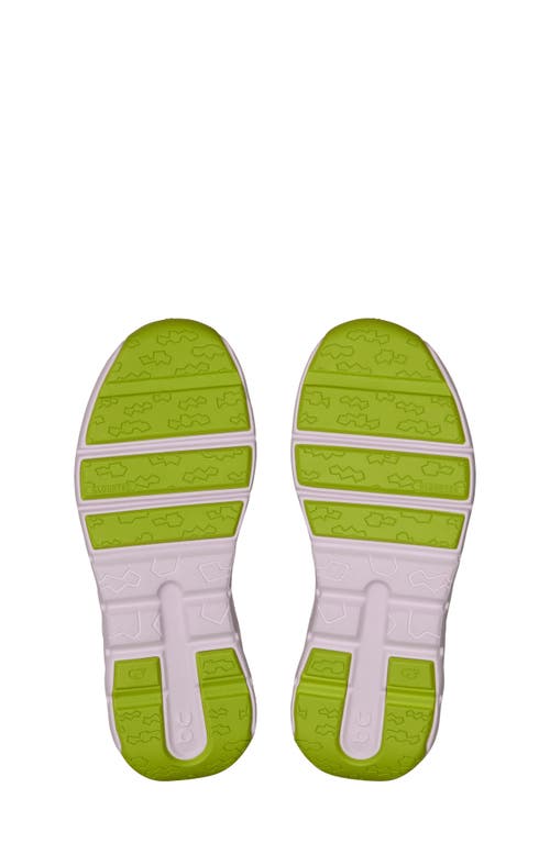 On Kids' Unisex Cloudleap Sneakers - Little Kid In Mauve/kiwi