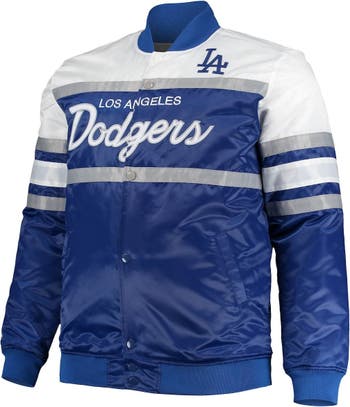 Mitchell & Ness Los Angeles Dodgers City Collection Satin Jacket L / White