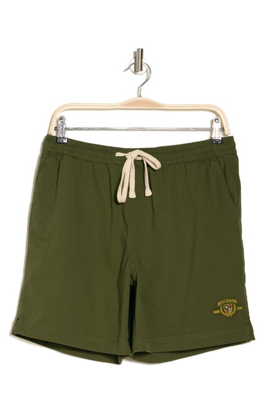 Bdg Urban Outfitters Cotton Twill Shorts In Olive