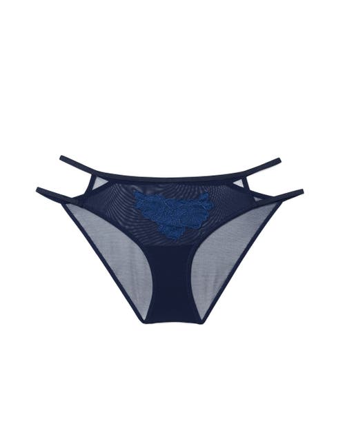 Shop Adore Me Andy Bikini Panties In Dark Blue