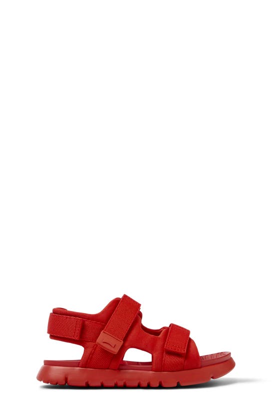 Shop Camper Kids' Oruga Sandal In Bright Red