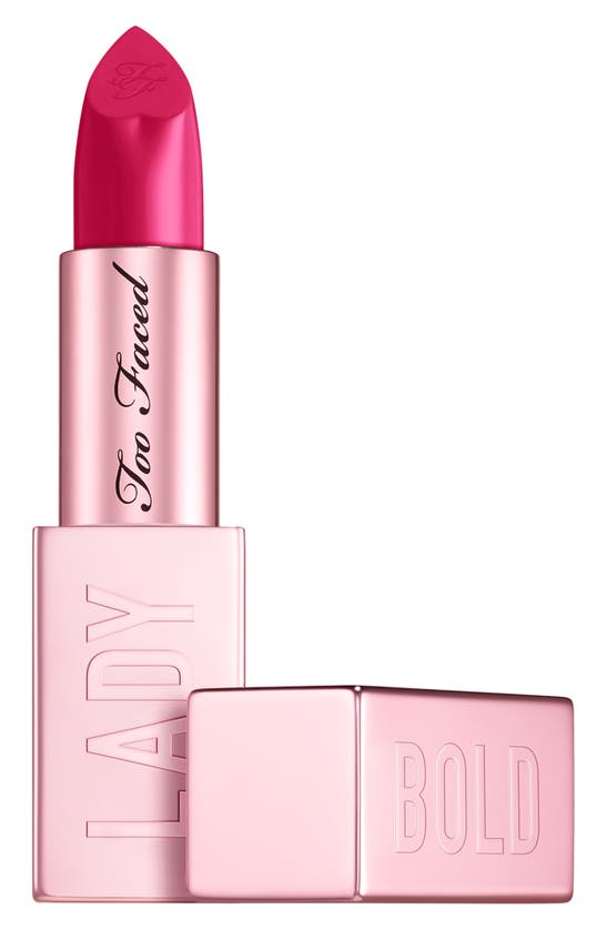 Shop Too Faced Lady Bold Cream Lipstick In Hopelessly Devoted