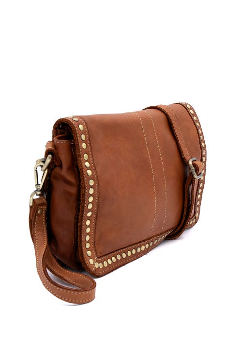 Bolsa Nova Marisa Crossbody In Cognac