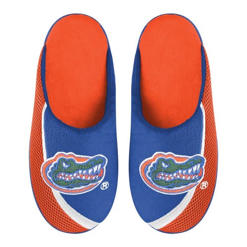 Men's FOCO Florida Gators Big Logo Color Edge Slippers in Orange