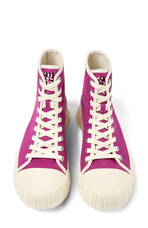 Shop Camper Roz High Top Sneaker In Medium Purple