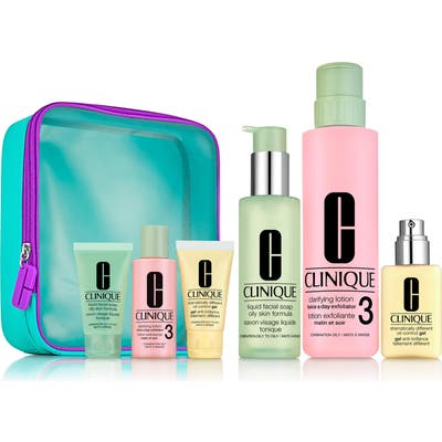 Clinique Great Skin Everywhere 3-Step Skin Care Set For Oily Skin