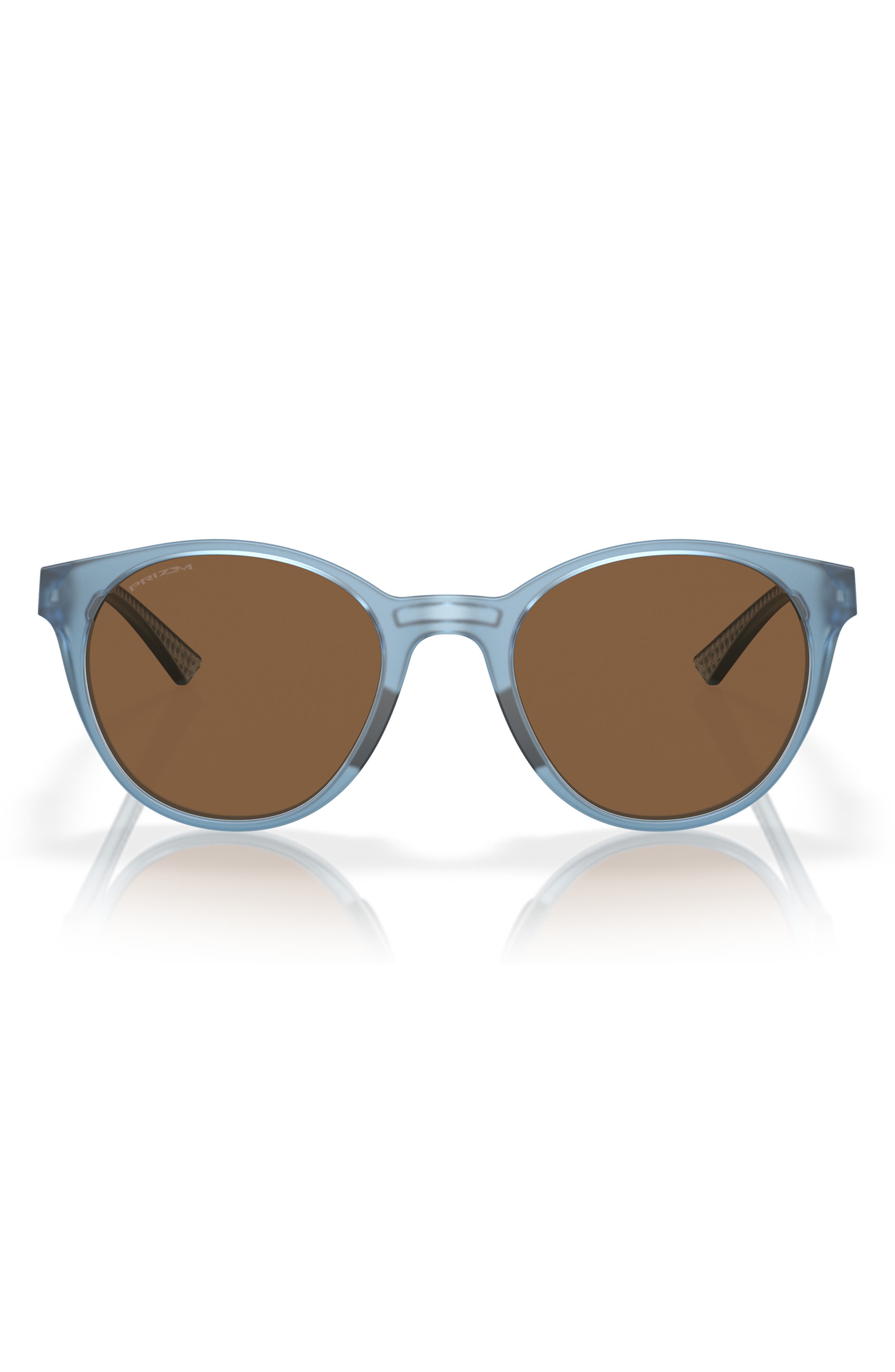 Oakley Spindrift Prizm Bronze Round Ladies Sunglasses Oo9474 947411 52 In Brown