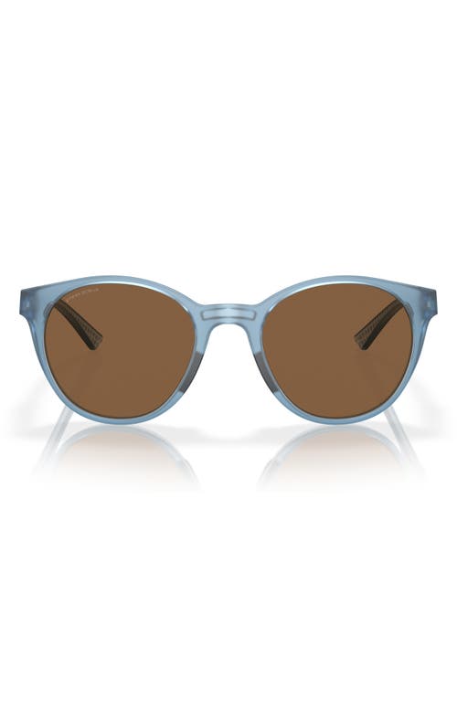 Oakley Spindrift 52mm Prizm Round Sunglasses in Blue/Bronze at Nordstrom