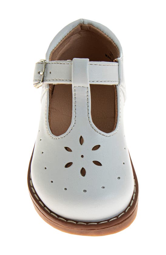 Shop Josmo Kids' T-strap Flat In White