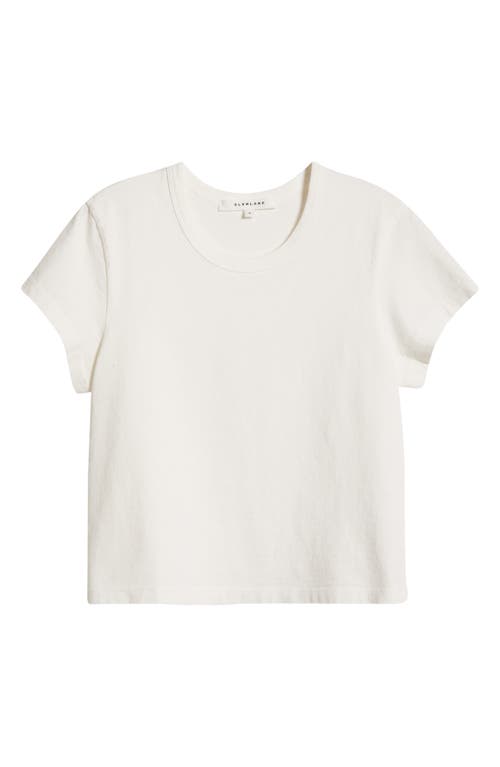 Easy Cotton T-Shirt in Natural White