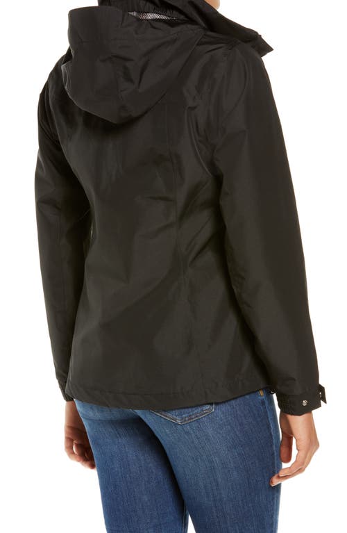 Shop Helly Hansen Aden Waterproof Jacket In Black