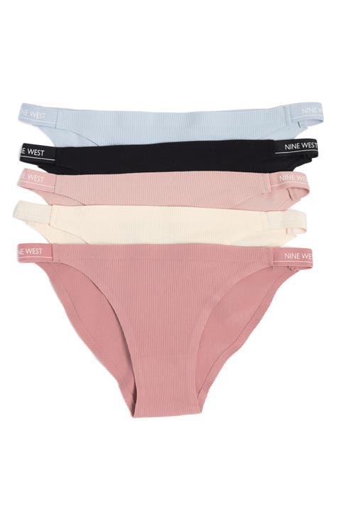 Girl's Breathable Micro-Mesh Bikini Underwear, Assorted 6+1 Bonus