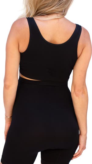 Ingrid & Isabel Seamless Maternity Shapewear Shorts  Supports & Grows with  You Black at  Women's Clothing store