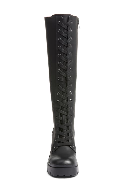 Dirty Laundry Overtimes Smooth Knee High Boot In Black