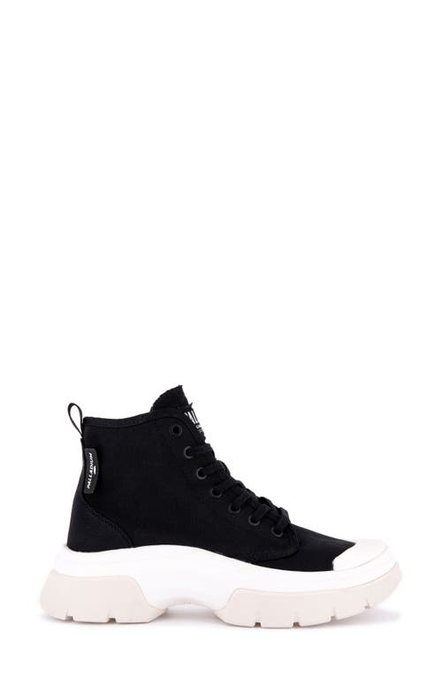 Palladium Pallawave High Top Sneaker In Black/marshmallow
