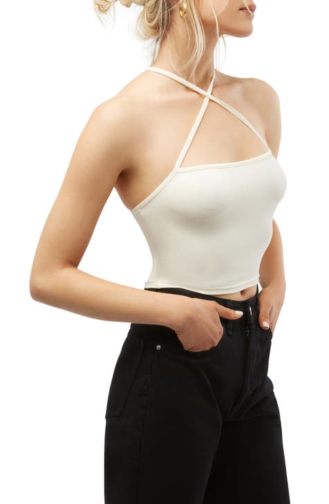 Strappy Halter Neck Tank