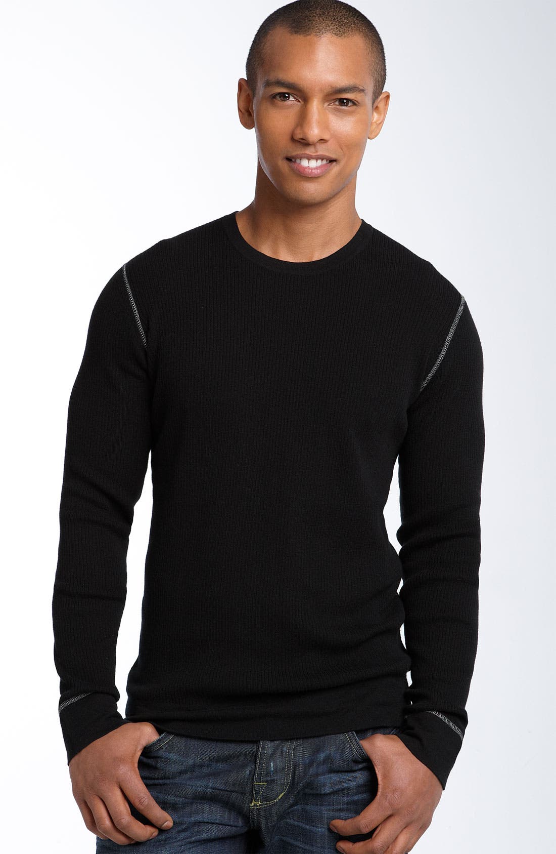 Free Press Ribbed Crewneck T Shirt Nordstrom