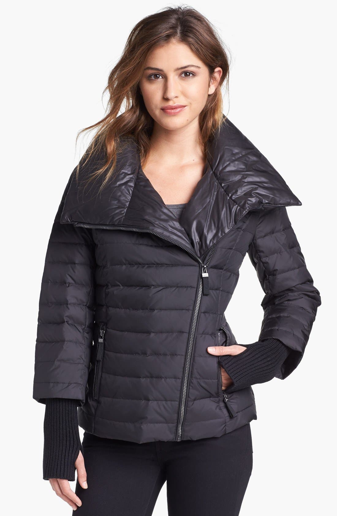Marc New York by Andrew Marc 'Sparks' Knit Cuff Puffer Jacket Nordstrom