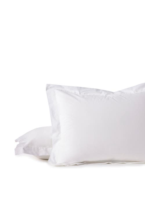 Coyuchi Heritage Organic Cotton Percale Sham In Alpine White