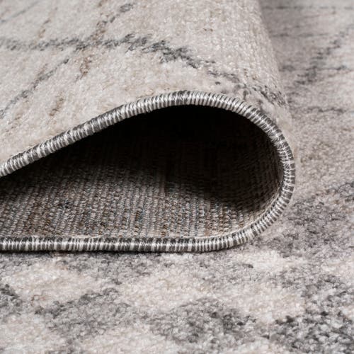 Jonathan Y Asilah Moroccan Modern Diamond Area Rug In Light Gray